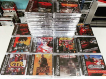 Coleção de jogos da loja